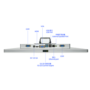 Shenzhen J1900 15,6 pulgadas pantallas táctiles Pos Tablet Android Terminal Punto de Venta quioscos comprobador de precios () - Product Image 4