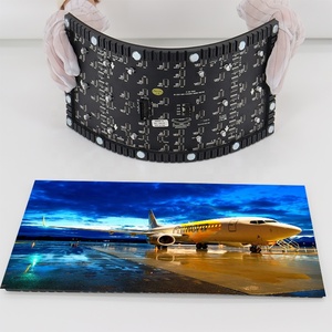 LED-Bildschirm modul Flexibler LED-Mesh-Bildschirm für den Innenbereich Modularer LED-Bildschirm LED-Anzeige felder P3.076 Flexible LED-Anzeige - Product Image 3