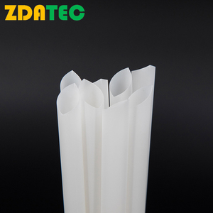 批发可定制彩色一次性可堆肥直聚乳酸吸管可生物降解塑料吸管，适用于波巴泡泡派对 - Product Image 2