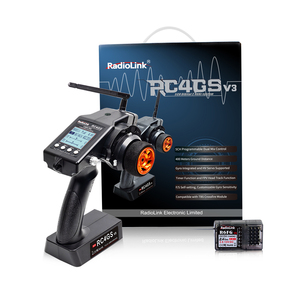 ラジオリンクファクトリーメーカー2.4GHz RC4GS V3RC送信機とR6FGジャイロ受信機RCカーRC船用 - Product Image 3