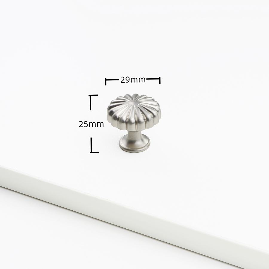 ลูกบิดสีเงิน