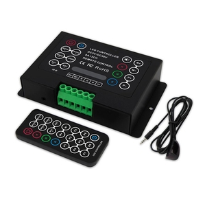 BC-380-8A programmier barer RGB-Controller mit konstanter Spannung und IR-Fernbedienung/Smd 5050 RGB-Beleuchtungs-LED-Controller für LED-Streifen licht - Product Image 1