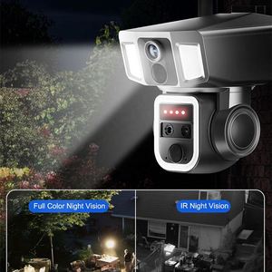 リモートモニタリング用の128GBストレージと9Wソーラーパネルを備えた6MPデュアルレンズセキュリティカメラ - Product Image 4