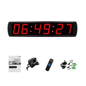 Vendita calda personalizzata 4 pollici cifre Display LED orologio da parete con conto alla rovescia funzione cronometro funzione Timer digitale - Product Image 5