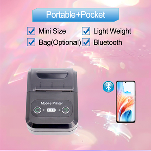AIXW Mini stampante termica per Android & Tablet PC Bluetooth stampa POS con APP e programma gratuito per gestori di negozi - Product Image 3
