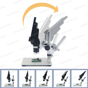 新型Deft显微镜G1200 1-1200X液晶数字显微镜，带支架和基站 - Product Image 3