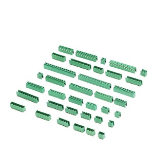 Bloque de terminales de enchufe, bloque de terminales pcb de paso de 3,5mm/3,81mm/5,0mm/5,08mm/7,5mm/7,62mm - Product Image 1