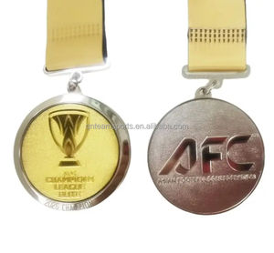 2025 Maßge schneiderte hochwertige AFC Metall medaillen Premium Football Award für Fußball Promotion - Product Image 1