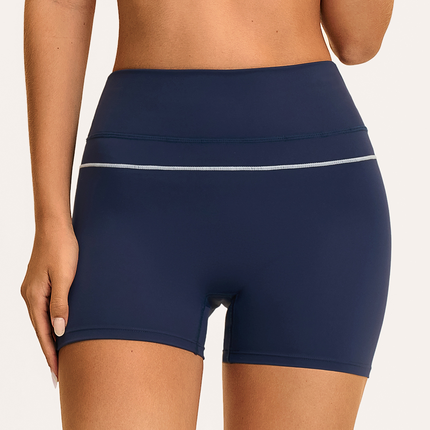 Pantalones cortos azul oscuro