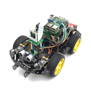 Smart Elektronik ~ Raspberry Pi 3 Generation B + Smart Auto WiFi Drahtlose Video Programmierung Roboter 4WD Kit Raspberry pi - Product Image 5