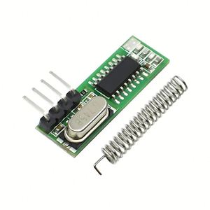 Módulo transmisor y receptor de RF superheterodino de 433 Mhz, controles remotos de 433 Mhz, módulo inalámbrico, Kits de bricolaje - Product Image 4