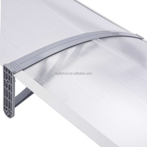 BSCI מבוקר DIY דואר סדר עיצוב 90x200cm פוליקרבונט דלת סוכך
