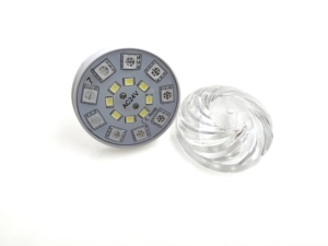 ไฟพิกเซลโปรแกรมอัตโนมัติ AC24v ไฟจุด RGBW ขนาด 45 มม - Product Image 2