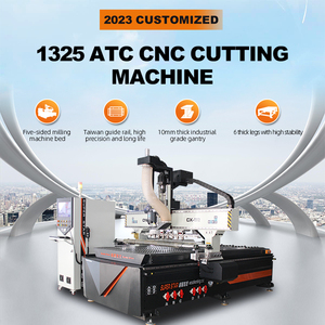 1325 2130 2040 Enrutador 3D CNC de anidación vertical ATC MÁQUINA CNC para la fabricación de muebles Mesa de descarga de carga automática Carpintería - Product Image 2