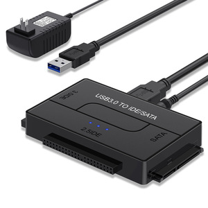 USB3.0 IDE SATA adaptörü USB3.0 Sata kablosu için 2.5 3.5 sabit Disk sürücü HDD SSD dönüştürücü - Product Image 5