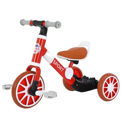 Triciclo para niños de 3 a 8 años/2 en 1, nuevo diseño