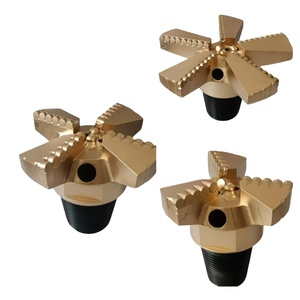 钻孔岩石烧结基体四翼增强凹进钻头PDC钻孔金刚石钻头 - Product Image 1