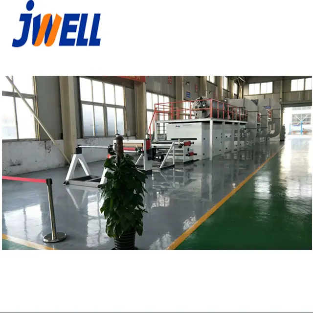 JWELL-espumado PE perfil línea de producción aislamiento ignífugo espuma PE impermeable XPe máquina de espuma