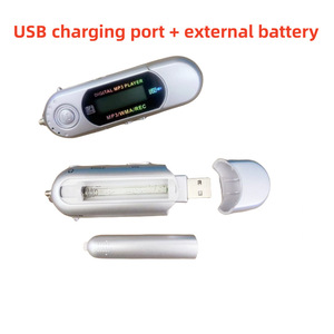 เครื่องเล่น MP4 MP3ดิจิตอล8GB พร้อมลำโพงในตัวระบบเสียงไฮไฟและพอร์ตหูฟังมีวิทยุบันทึกเสียง Hi-Fi - Product Image 4