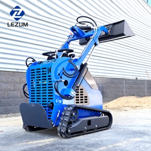 Miễn phí vận chuyển Mini Skid chỉ đạo Bộ nạp giá rẻ lezum la380 nhỏ gọn theo dõi DIESEL Trung Quốc Mini Skid chỉ đạo Bộ nạp để bán - Product Image 3