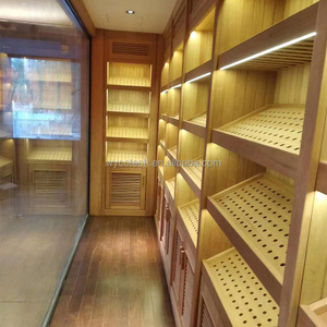 ตู้ซิการ์ไฟฟ้า humidor ขนาดใหญ่ที่กำหนดเองเดินในห้องซิการ์ - Product Image 1