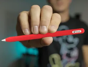 ソリッドカラー超薄型シリコーンスキンカバーApple Pencil 2快適軽量スリーブ360 ° ドロッププロテクションシェル付き - Product Image 6