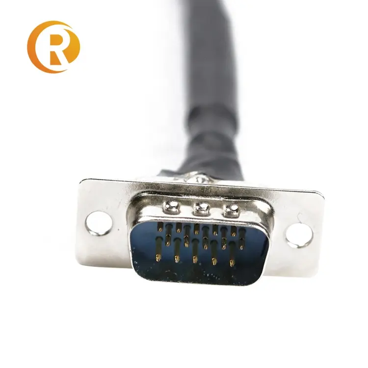VGA-Kabel zu Stecker 15 Pin DB D-SUB Buchse USB mit Typ C D SUB 9 RCA-Anschluss Verlängerung kabel für Video TV RGB Meter