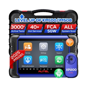 Autel Maxxim IM508S IM508自動車用キープログラミングツールとすべてのロストキー用フォブプログラマー診断鍵屋スキャナー - Product Image 1