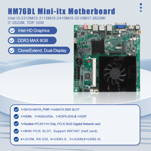 Education Workstation PLC Monitoring Data Acquisition I3-2310M I3-3110M I5-2410M I5-3210M I7-2620M I7-3520M Motherboard - Product Image 3