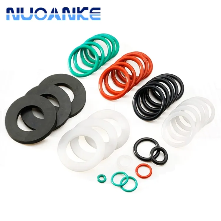 China Factory Gummi Oding Dichtung NBR FKM FPM EPDM PTFE PU Silikon Flach gummi O-Ring Dichtungen Nitril Silikon Gummi O Ring Dichtungen