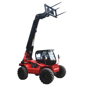 Attrezzatura di carico e scarico 7m sollevatore telescopico a braccio telescopico da 3 tonnellate sollevatore a forche con braccio telescopico con betoniera - Product Image 2