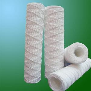 1 Micron 10&quot; X 4.5&quot; <strong>String</strong> <strong>Wound</strong> <strong>Sediment</strong> <strong>Filter</strong> for Well Water | Universal Whole House Water <strong>Filter</strong> Replacement Cartridge - Product Image 6