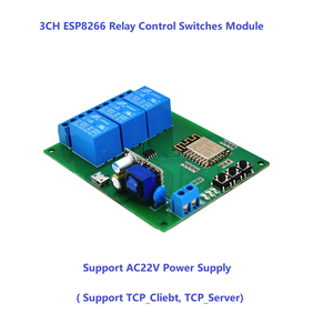 ESP8266-12F Custom APP Langstrecken-Motors teuer platinen Smart WIFI Motor Controller 3CH für Garagentor, Tor Tür DIY Modul - Product Image 3