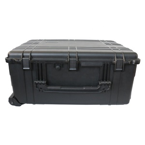 优质大型飞行塑料硬壳IP67防水行李箱带泡沫运输工具箱 - Product Image 6
