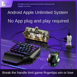 Jia Ying M9 nativo del gioco Mobile Android gestire tastiera Mouse convertitore Joystick e Controller di gioco per trono Call of Duty COD - Product Image 2