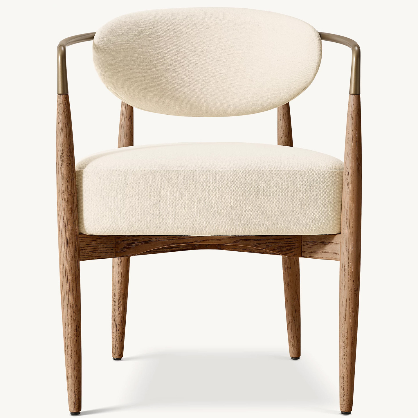 White oak with Linen fabric