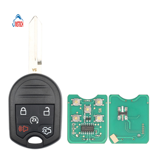Clé de tête de télécommande de voiture MS 5 boutons 315mhz avec fonction de bouton de démarrage pour <span class=keywords><strong>ford</strong></span> oucd6000022 avec puce 4d63(80bit)