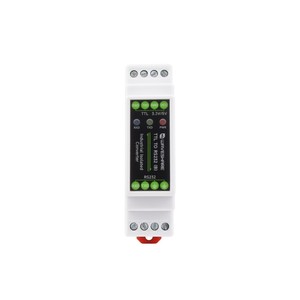 Convertitore isolato galvanico TTL a RS232 con montaggio su rotaia, comunicazione Full-Duplex, a prova di luce e Anti-Surge, convertitore seriale TTL - Product Image 5