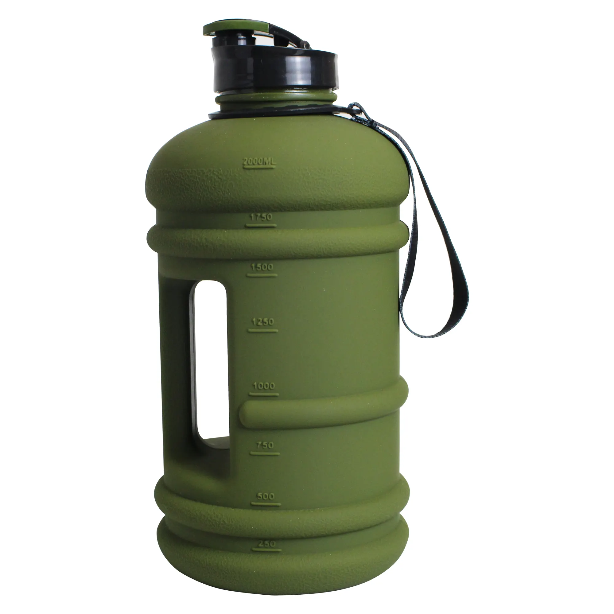 Klasik BPA ücretsiz büyük kapasiteli büyük boy plastik sürahi 2.2 litre su şişesi