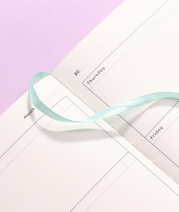 Con copertina rigida Planner settimanale in formato A5 Self-Filling blocco note giornaliero con calendario termico rilegato in inglese per uso scolastico e regalo - Product Image 4