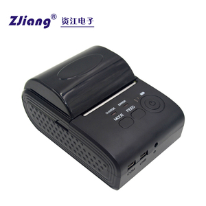 Xách tay ZJ-5805 58 Mét mini điện thoại di động máy in hóa đơn nhiệt màu đen trắng chi phí-hiệu quả cho POS giao diện USB 90 mm/giây giấy nhiệt - Product Image 3