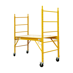 <strong>Multi</strong>-purpose Combination Steel Frame 4FT Mobile <strong>Scaffolding</strong> with Wheels