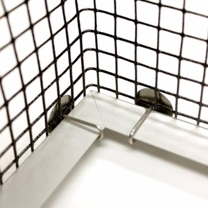Easily Assembled Black Coated <strong>S</strong>.<strong>S</strong> <strong>Wire</strong> Solar Panel Arrays <strong>Mesh</strong> for Solar Panel Bird Control <strong>Mesh</strong> Rodent Guard 1.5mm*8 Inch *30m - Product Image 5