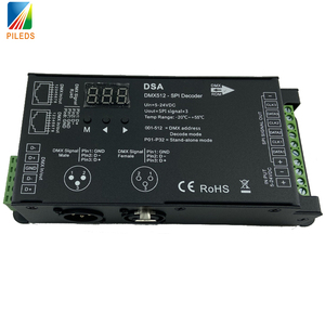 DMX TO SPI декодер DMX decoder dmx512 контроллер светодиодный контроллер для WS2811,WS2812B,TM1804,TM1809,TM1812 светодиодные пиксельные полосы