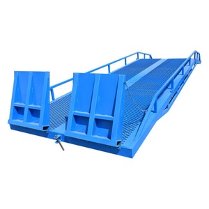 Mobile hydraulische Boarding Bridge 10 Tonnen Laderampe Gabelstapler über der Brücke Hub rampe Container Lade plattform - Product Image 2