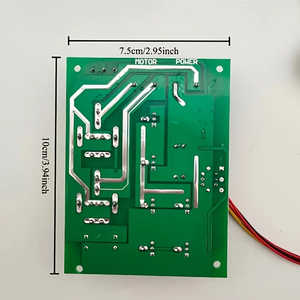 40A PWM Brushed Motor Controller 15KHz Potentiometer Einstellbare grüne Leiterplatte Industrielle DIY Robotik Plug-in Design High-Power - Product Image 2
