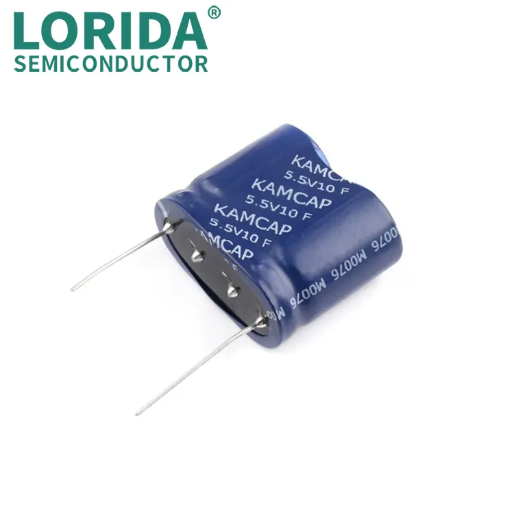 Lorida Orignal 5,5 V 10F Super condensador batería solar 2,7 V banco de energía 24V 4,2 V Super condensador