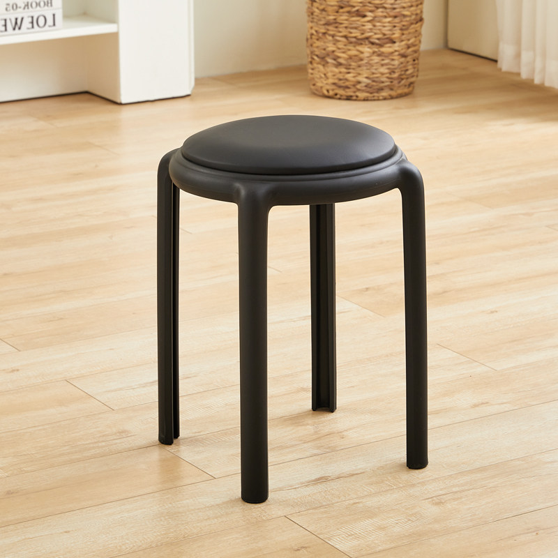 Black leather thickened-foreign trade