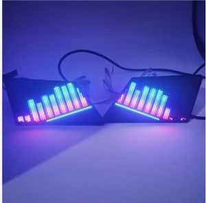 Popüler şeytan göz araba farı akıllı Led animasyonlu ekran gözler App kontrol RGB özelleştirilmiş şekil araba montaj modifikasyonu - Product Image 5