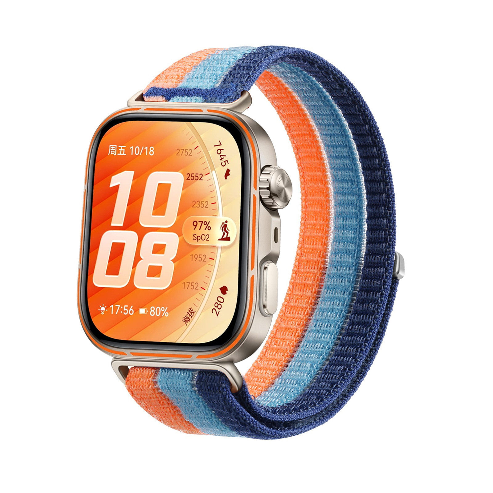 bleu et orange